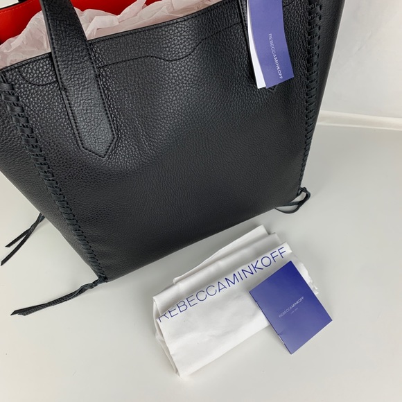 New Rebecca Minkoff Medium Panama Leather Tote - Picture 6 of 8